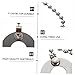 FAVOMOTO 3pcs Replacement Cymbal Extension Chain for Drum Kit Aluminum Alloy Cymbal Easy to Install for Adult and Percussion Players Finish