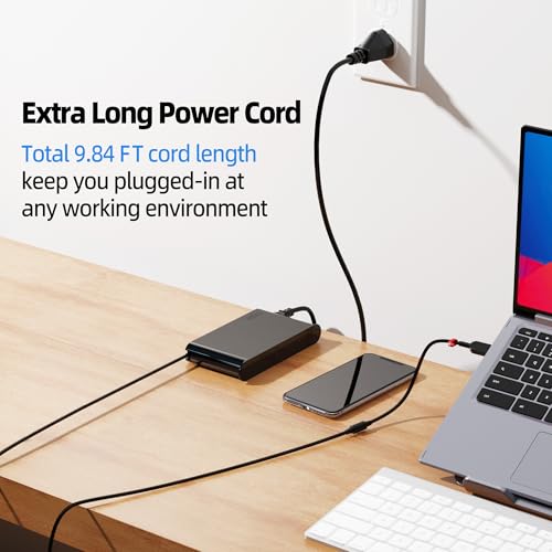 Image of Slim 170W 20V 8.5A Laptop Charger Replacement for Lenovo Legion Slim 5 5i Yoga Pro 9i LOQ Gaming ADL170SCC3A 4X20S56697 ThinkPad P1 P16 P70 P71 P72 P73 P53 IdeaPad Pro 5 AC Power Adapter Supply Cord