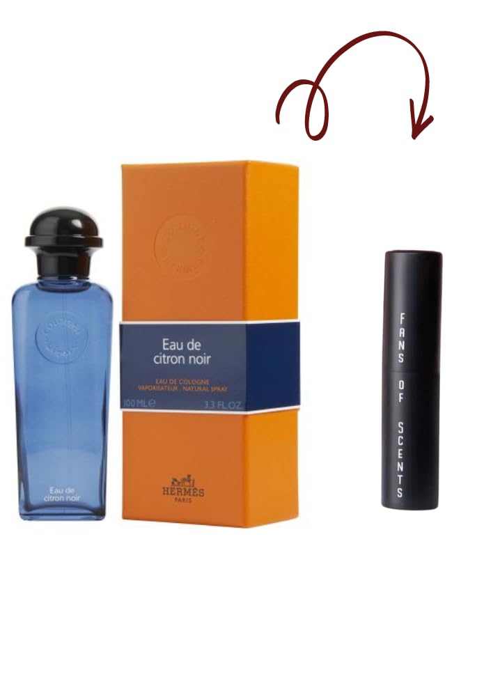 Sample HERMES EAU DE CITRON noir de cologne 5 ml; perfume for men and women