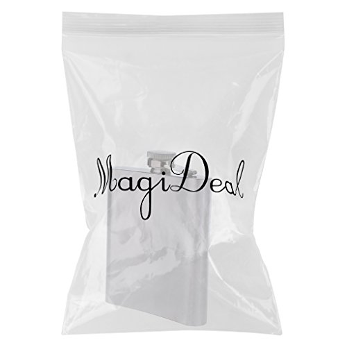 MagiDeal 1 St. RVS Heupfles Zakfles Met Schroefdop - Zilver - 500 ml - Afbeelding 3