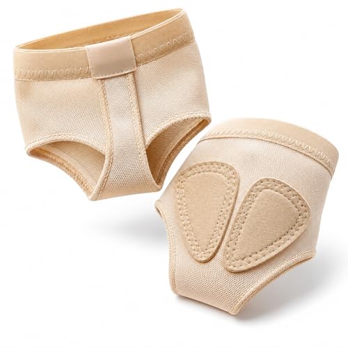 Dance Foot Undies Half Soles for Ballet Jazz & Contemporary Dance Beige
