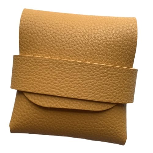 Caja de almacenamiento compacta de piel sintética para condómenes de viaje | discreto soporte para condones, de viaje de bolsillo, caja de condombo de viaje resistente, organizador ligero