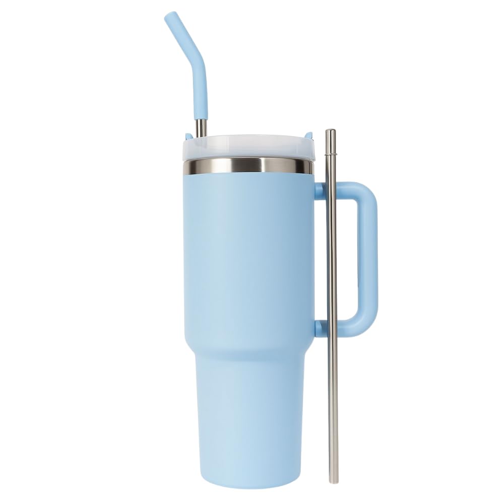 Copo Térmico 1200ml com Tampa e Canudo de Inox – Alta Durabilidade, Mantém Bebidas