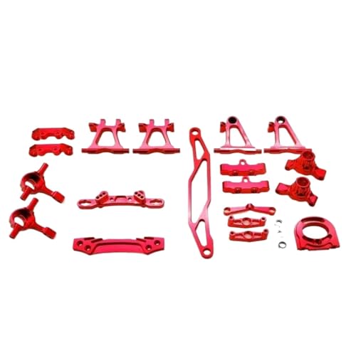 RCJ[p[cANZT[ For Tamiya For TT-02 1/10 CANZT[LbgTXyVA[XeAO RC J[AbvO[hi(Red)