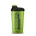 100% Fitness Coctelera con colador, Batidos de Proteínas, 700 ml verde, negro, Stylish Fitness Kaufhaus