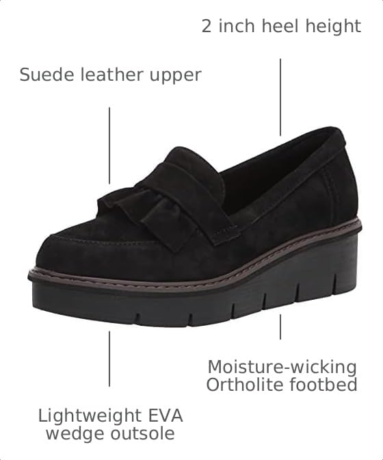 Image of Clarks Women's Airabell Slip Loafer