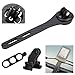 QANYEGN Out Front Cycling Computer Mount, Road Bike Cycling Computer Holder, Integrated Handlebar Stem for Accessories (Applicable to Garmin)