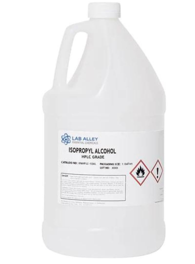 Isopropyl Alcohol (IPA) 99%, HPLC Grade, 1 Gallon