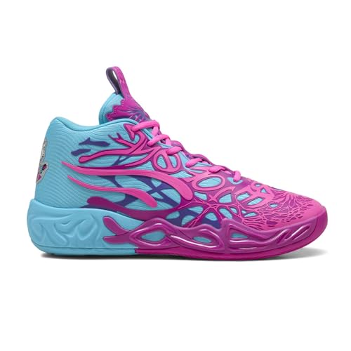 PUMA Mens X Lamelo Ball Mb.04 Dip Basketball Sneakers Shoes - Pink - Size 10.5 M