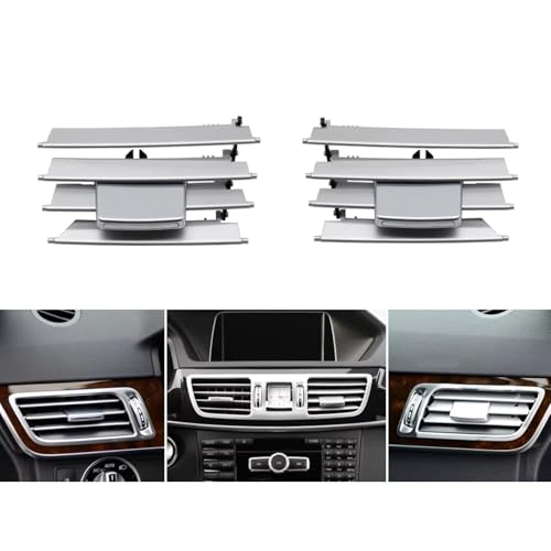 Rejillas de ventilación frontales para Benz W212 E260 E350 2013 a 2015 3