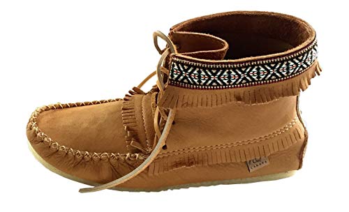 Laurentian Chief Men's Leather Moccasin Boots2
