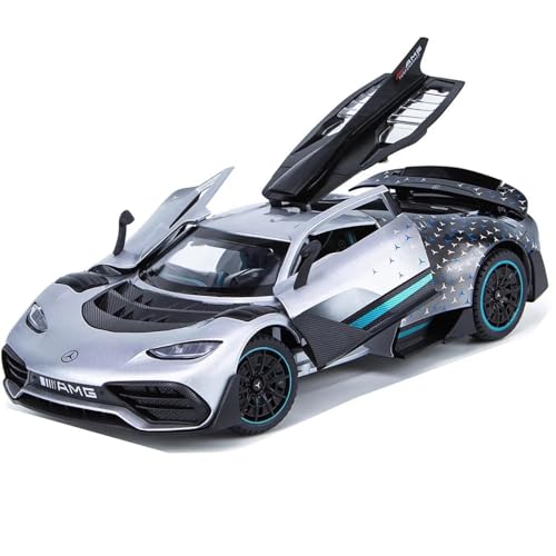 Image of Alokik Enterprise Compatible for 1:24 Merceedes AMG ONE Toy Car Model, Diecast Collectible Pull Back Model Car with Sound and Light, Toy Gift Vehicles for Adults Kids Boys Girls【Color As Per Stock】