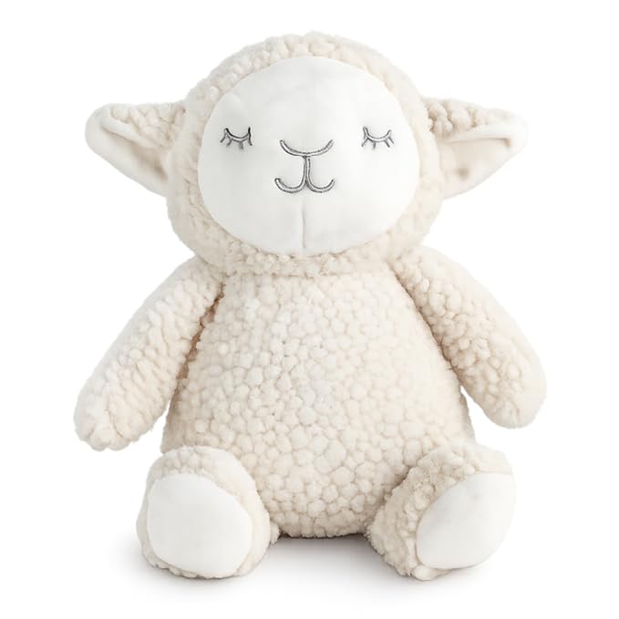 Brambleton Bears "Maisie the Lamb Plush Toy – 23cm Soft Cuddly Lamb Teddy, Cute Stuffed Animal Gift for Kids, Babies & Nursery Decor