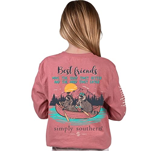 Simply Southern Best Friends Youth Long Sleeve Shirt
