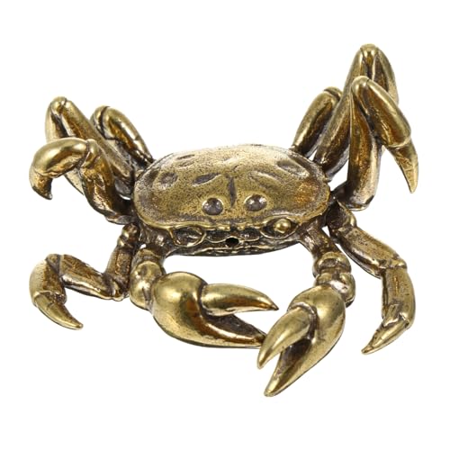 Ipetboom Messing Krabbenfigur Handgefertigt Realistische Deko...