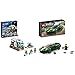 LEGO 60348 City Mond-Rover Weltraum-Spielzeug mit Astronauten-Minifiguren, ab 6 Jahre & 76907 Speed Champions Lotus Evija Bausatz für Modellauto, Spielzeug-Auto, Rennwagen für Kinder, 2022 Kollektion