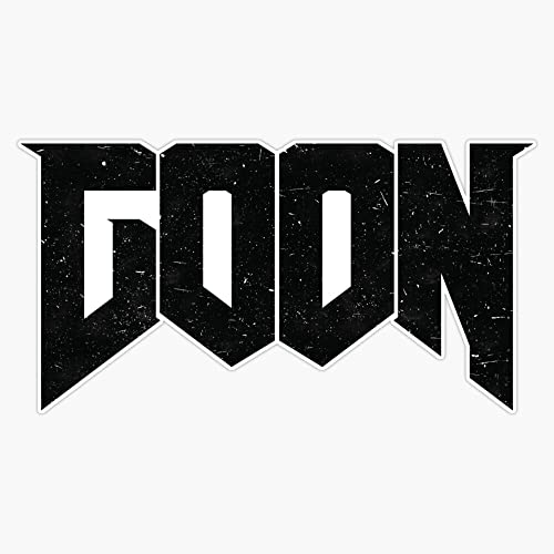 Doomed - Goon Sticker Vinyl Bumper Sticker 6 Mil Thick - Size 5