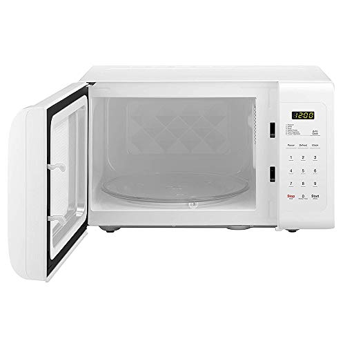 Magic Chef 0.9 Cu. Ft. 900W White Countertop Microwave Oven - Thumbnail 4
