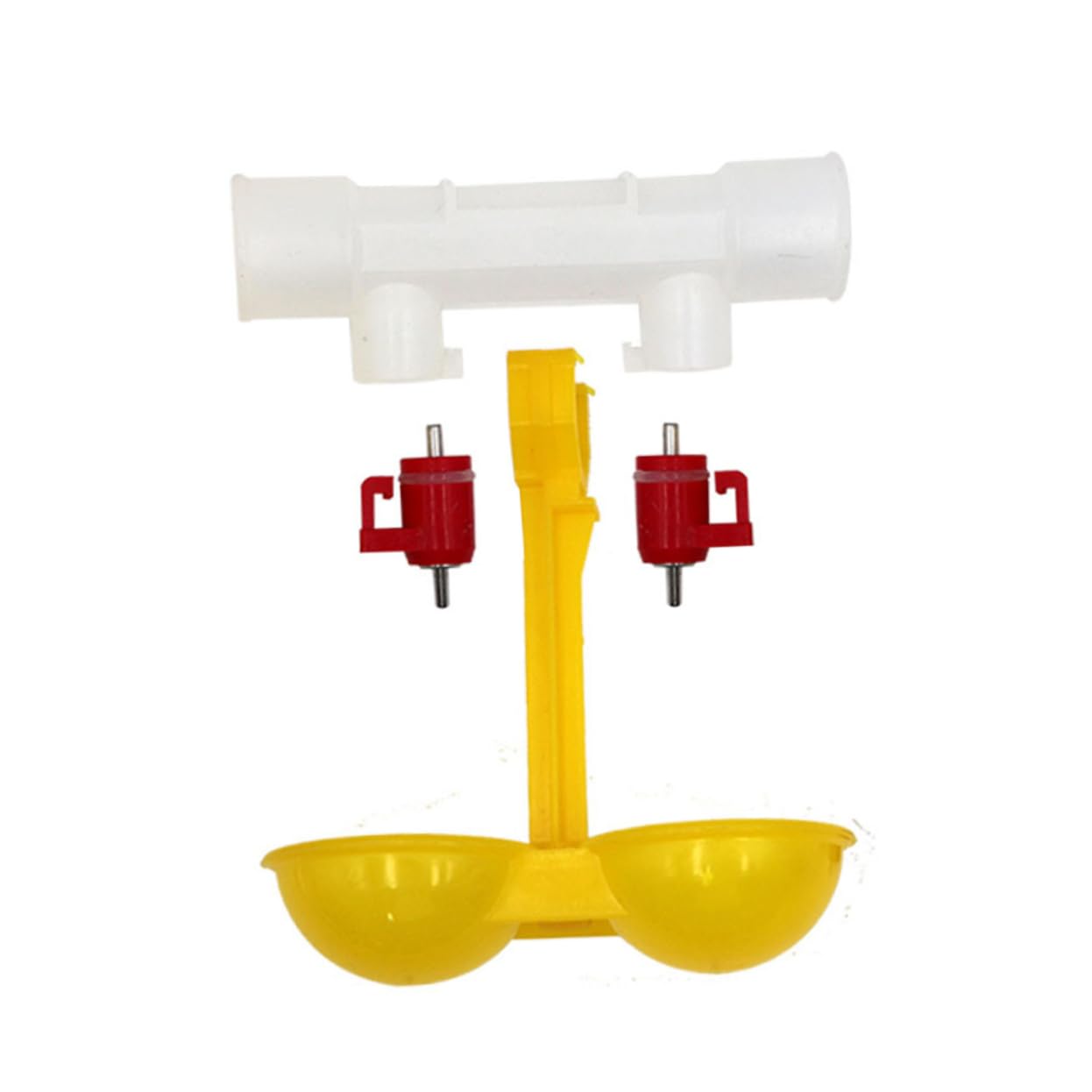 BESPORTBLE 10Pcs Automatic Chicken Waterer Cups Double Hanging Design for Easy Access Chicken Water Feeder for Home Use Smooth Surface for