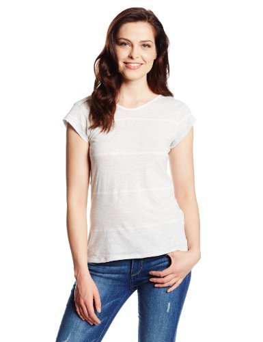 Calvin Klein Jeans Women's Scoop-Back Cap-Sleeve Tee