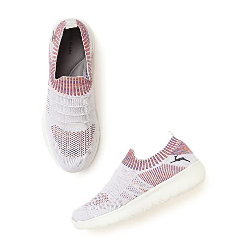 Image of Marc Loire Women's Lightweight Athleisure Knitted Active Wear Slip-On Sneaker Shoes for Sports, Athletics and Walking