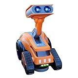 Contixo R5 Moon Rocket Rob-E Electronic Robot PRL with Dances, Plays Music and Songs, Light Up Shine...