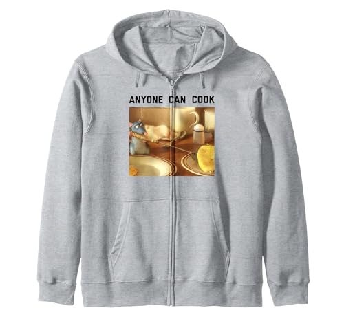 Sweat Ratatouille Remy Pixar : portez le message Anyone Can Cook et inspirez votre quotidien