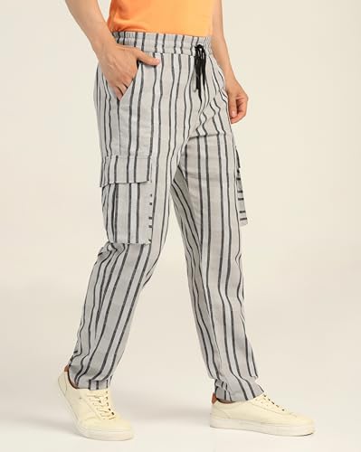 Image of TOPLOT Men's Cargo Pant || Pant for Men || Cargo Pant for Men || Cotton Cargo Pants