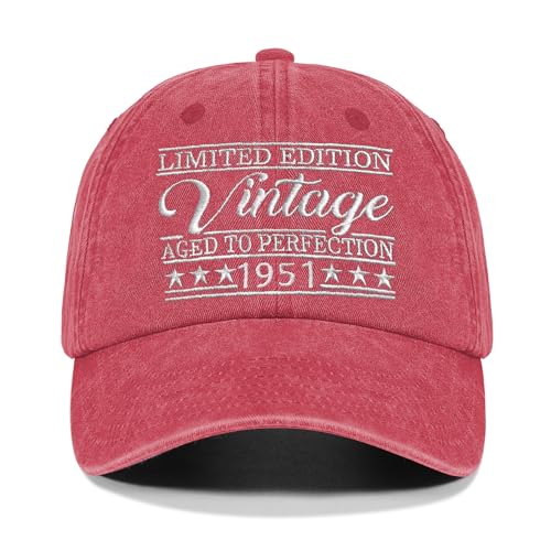 Image of Birthday Gifts for Him Her, Unique Ideal Gifts Cap for Men Women, Vintage Hat Baseball Cap