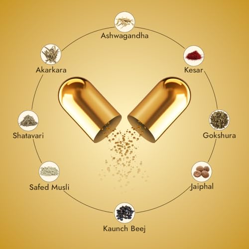 Image of Khayal Herbal 1-TOP Capsules (Pack of 3) | Premium Ayurvedic Herbal Supplement | Traditional Herbal Formula | Daily Wellness Support | 100% Steroid-Free