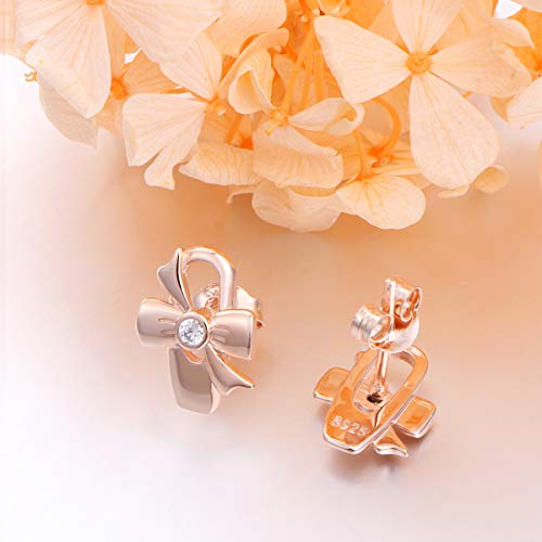 Recital Gifts 925 Sterling Silver Dancing Ballerina Dancer Ballet Dance Stud Earrings Gift for Women Girls Daughter4