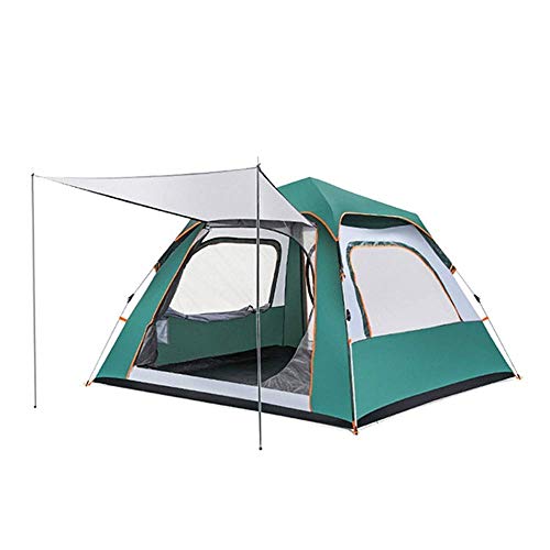 Tente de camping épaissie contre la pluie pour bivouac 2 à 4 personnes
