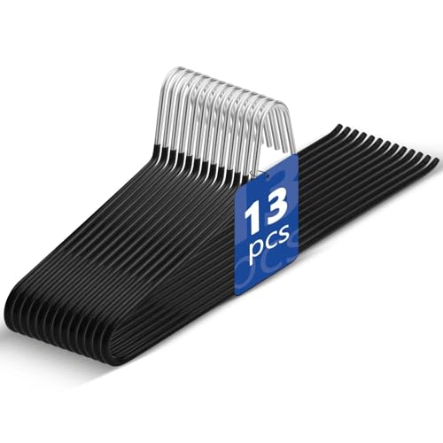Paquete De 13 Perchas Abiertas, Antideslizantes, Duraderas, Que Ahorran Espacio, para Pantalones Y Jeans En Tu Armario