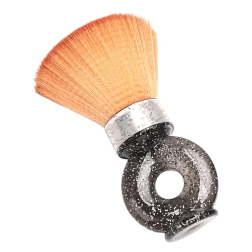 WOFASHPURET Beard Brush for Men Professional Barber Salon Hair Cutting Cleaning Brush with Stiff Bristles Neck Duster for Shaving and Grooming for Beard and Hair Care Hair