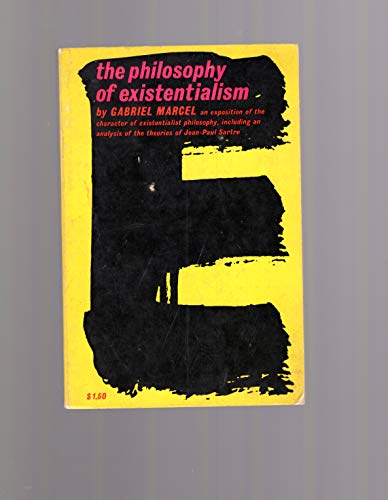 The Philosophy of Existentialism B0007EB170 Book Cover