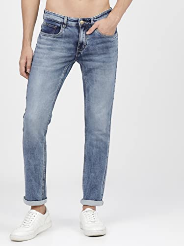 Image of KETCH Mens Blue Slim Fit Jeans