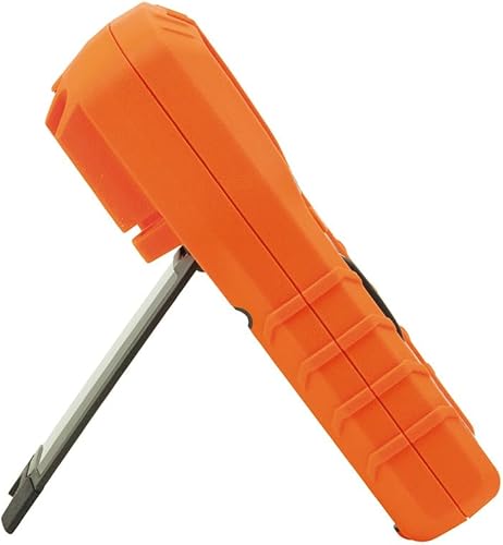 Vista 41 de Klein Tools ET270 Multi-probador digital de rango automático, AC/DC, resistencia, continuidad, probador de receptáculo GFCI con cables de prueba