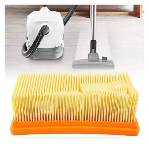 Vacuum Cleaner Accessories HEPA Filter Dust Bags , Compatible with Karcher MV4 MV5 MV6 WD4 WD5 WD6 Vacuum Cleaner Replacement Garbage Bag Accessories Spare Parts(6-Piece Set)