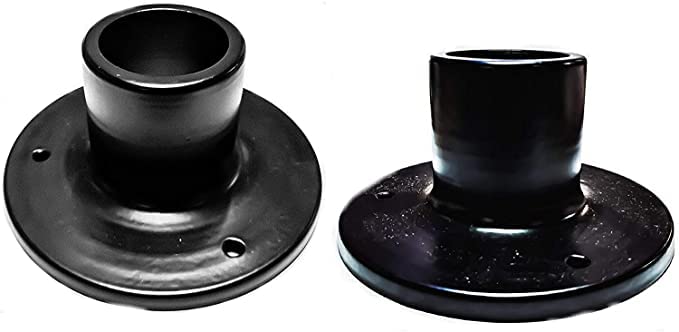 G & R SONS-Stainless Steel Gate Light Stand for Installing Pillar, Garden Lamp (Black) (Pack of 1) (Pack of 1)