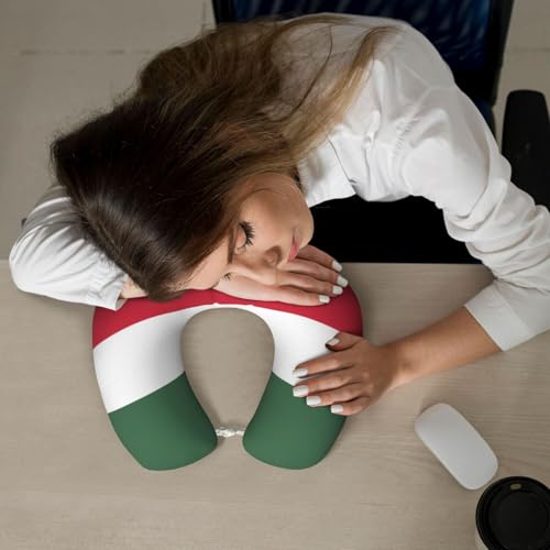 Almohada de viaje con espuma viscoelástica U-shaped miniatura 6