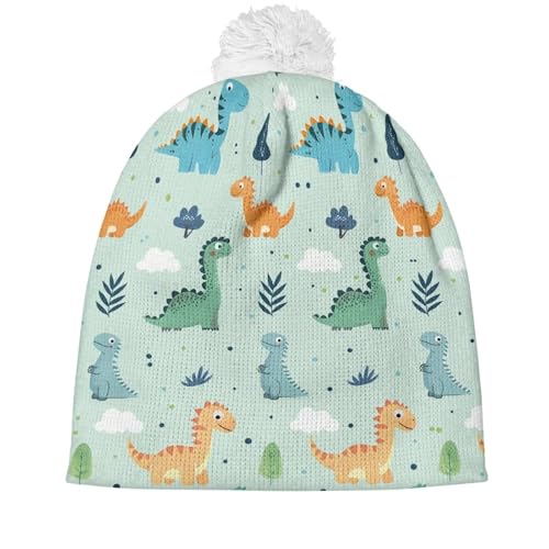 Winter Beanie Hat for Kids Children Toddler Warm Girls Boys Beanie with Pom Pom Knit Pom Cap Girls Accessories2