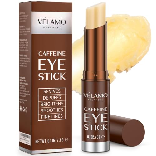 Caffeine Under Eye Balm Stick: Caffeine Eye Cream for Dark Circle...
