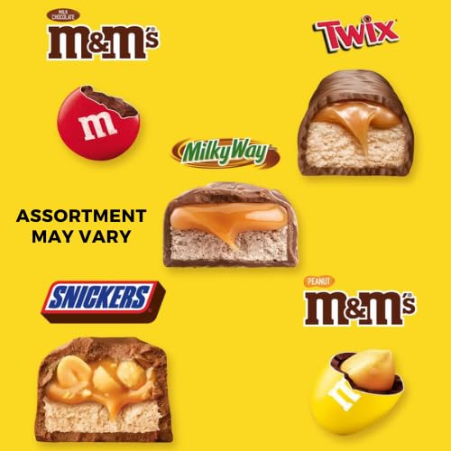 Ultimate Bulk Candy Assortment – 3 lbs of Assorted Mars & Hershey Chocolate Variety Pack – Individually Wrapped Fun Size Bulk Candy – Perfect Chocolate Mix for Pinata Fillers, Party Favors, Candy Dish Fillers, Basket Filler Candy, and More! - Thumbnail 3