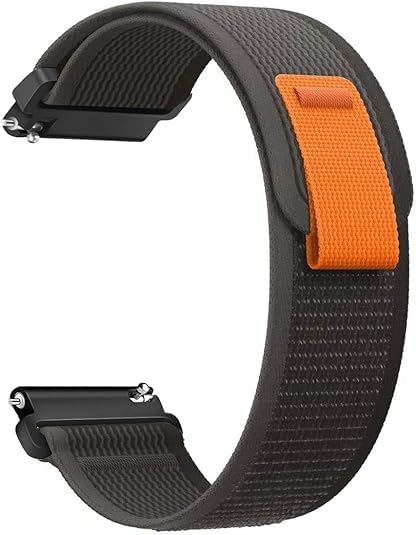 TKM Silicone Bands Compatible for Fastrack Marvellous FX2 Smartwatch | Soft Silicone Replacement Straps with Metal Buckle.