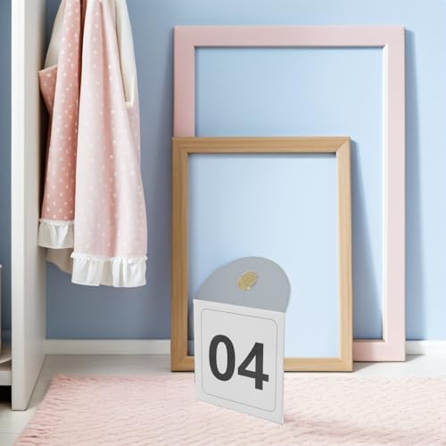 Étiquettes numérotées pour cintres en papier couché 200G rigide Uonlytech