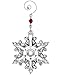 2014 Waterford Snow Crystal Pierced Christmas Ornament