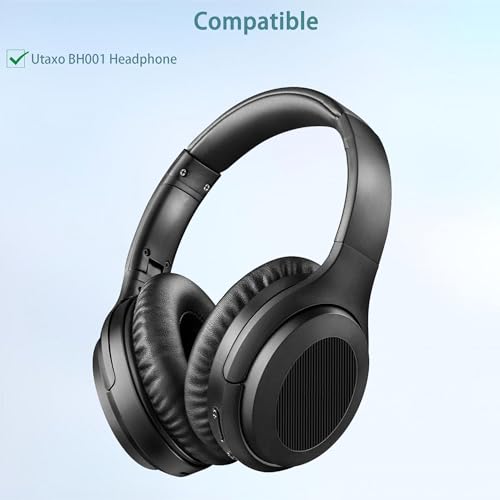 HAIZEEN Earpads Compatible with Utaxo UTBH001 BH001 Headset Headphone Ear pads Replacement Cushion(Breathable Fabric/High-grade Foam) - Image 2