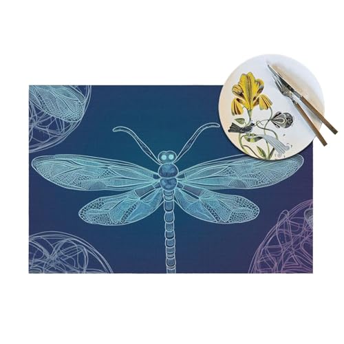 Sets de table résistants à la chaleur et lavables pour protéger votre table - 8