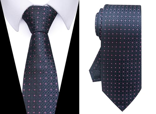 Image of Passabin Tie For Men Necktie Woven Jacquard Neck Ties Set 6 PCS