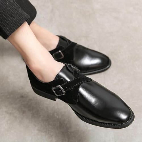 Men’s Dress Shoes Faux Leather Slip-On Comfort Orthopedic Non-Slip Low Top Shoes for Wedding & Business2